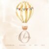 Hot Air Balloon - Personalized Watercolor Art Print