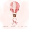 Blush Hor Air Balloon - Personalized Watercolor Art Print