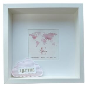 Blush Explorer - Personalized Watercolor Art Print