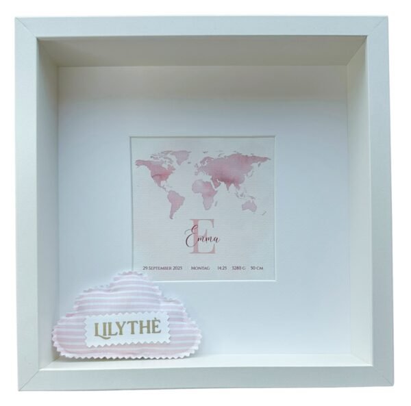 Blush Explorer - Personalized Watercolor Art Print