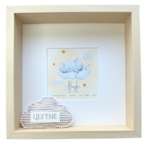 Little Dreamer - Personalized Watercolor Art Print