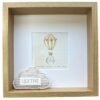 Hot Air Balloon - Personalized Watercolor Art Print