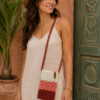 ChatGPT Image Jun 5, 2026, 02_38_31 PM Handcrafted Crochet Crossbody Phone Bag - Terracotta Sunset