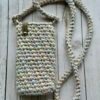 IMG_1228 Handcrafted Crochet Crossbody Phone Bag - Candy